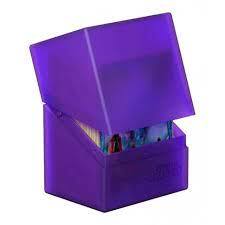 ULTIMATE GUARD - DECK CASE - BOULDER - 80+ - AMETHYST